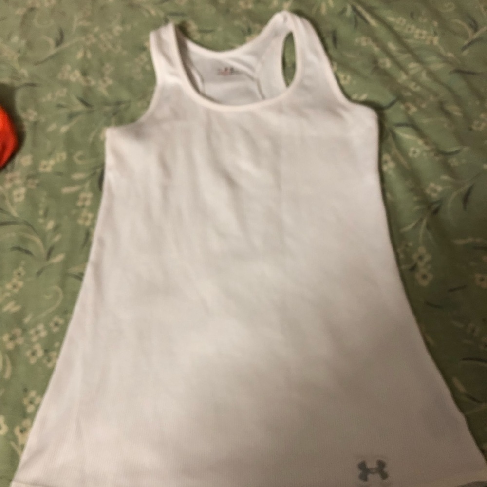 Under Armour Womens HeatGear Sleeveless Gym Run Tank Top (bundle) - Picture 5 of 8